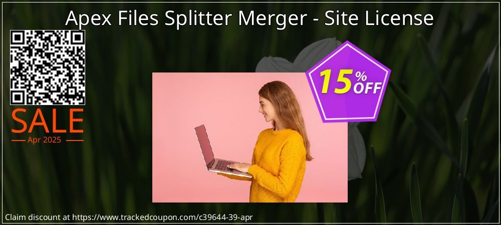 Apex Files Splitter Merger - Site License coupon on Tell a Lie Day offering discount