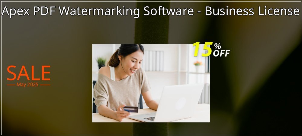 Apex PDF Watermarking Software - Business License coupon on World Party Day super sale