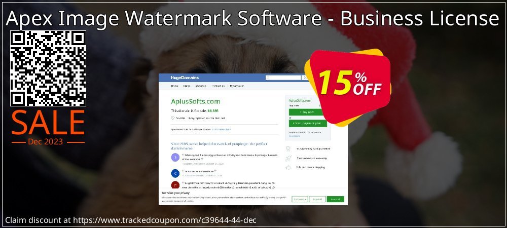 Apex Image Watermark Software - Business License coupon on Tell a Lie Day sales