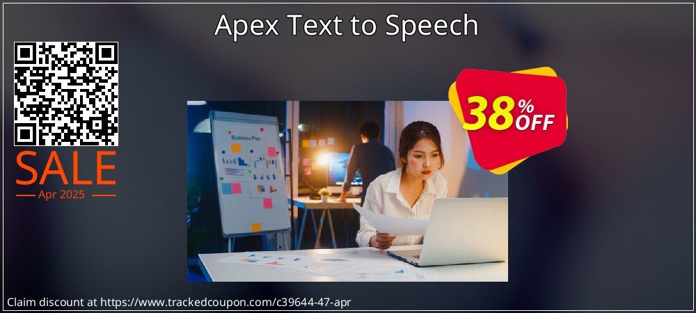 Apex Text to Speech coupon on April Fools' Day discount