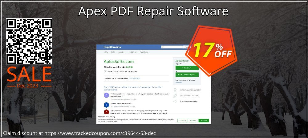 Apex PDF Repair Software coupon on Constitution Memorial Day deals