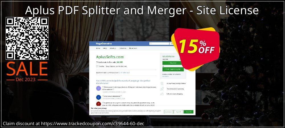 Aplus PDF Splitter and Merger - Site License coupon on Back to School discount