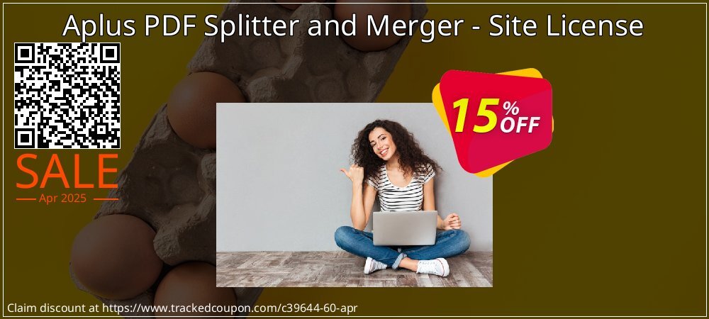 Aplus PDF Splitter and Merger - Site License coupon on National Walking Day discounts