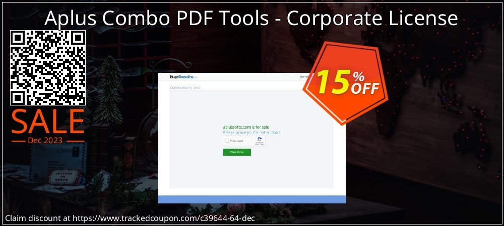 Get 15% OFF Aplus Combo PDF Tools - Corporate License offering sales