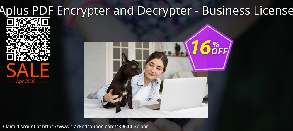 Aplus PDF Encrypter and Decrypter - Business License coupon on April Fools' Day offering sales