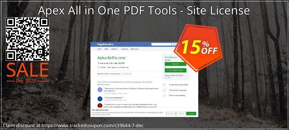 Apex All in One PDF Tools - Site License coupon on April Fools' Day promotions