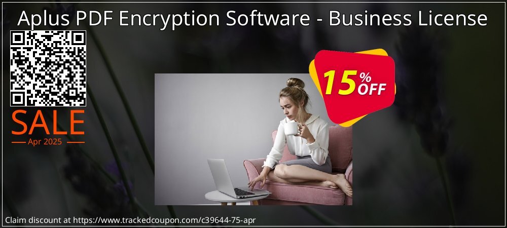 Aplus PDF Encryption Software - Business License coupon on National Walking Day offering discount