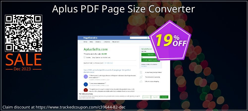 Aplus PDF Page Size Converter coupon on Halloween promotions