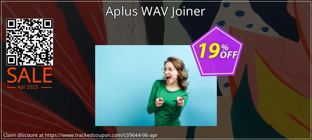 Aplus WAV Joiner coupon on Palm Sunday super sale