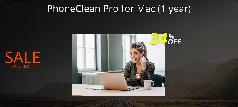 PhoneClean Pro for Mac - 1 year  coupon on World Party Day discount