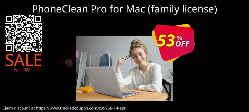 PhoneClean Pro for Mac - family license  coupon on Tell a Lie Day super sale