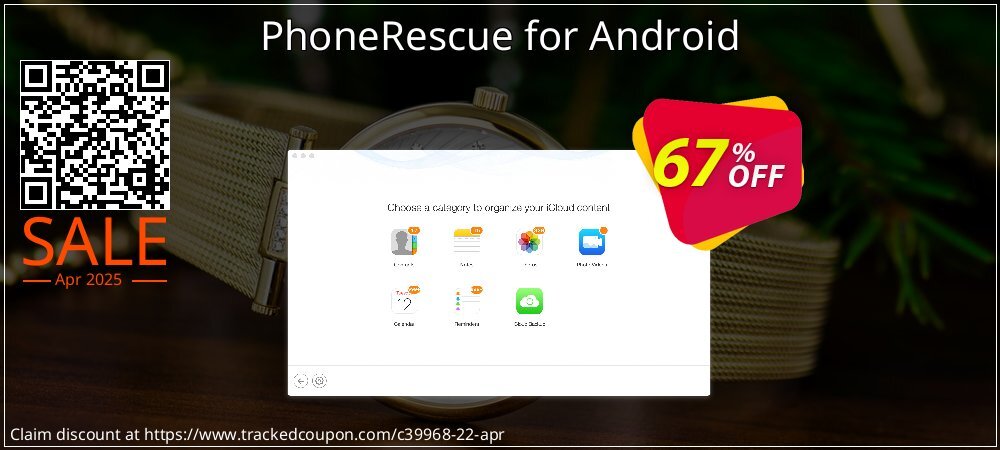 PhoneRescue for Android coupon on April Fools' Day offering sales