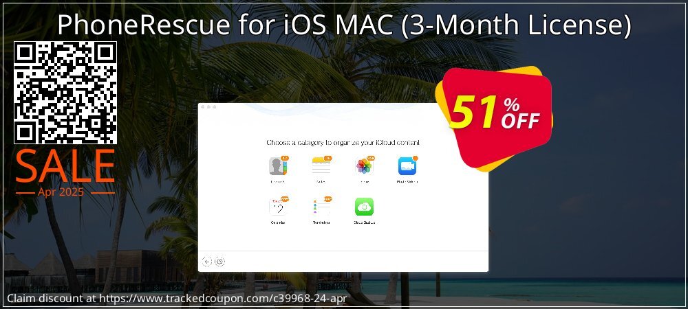 PhoneRescue for iOS MAC - 3-Month License  coupon on Egg Day sales