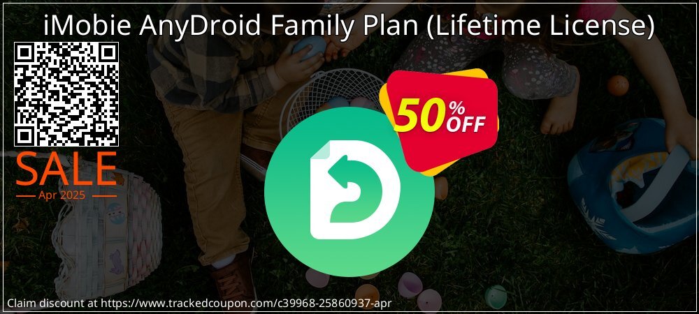 iMobie AnyDroid Family Plan - Lifetime License  coupon on April Fools' Day offering sales