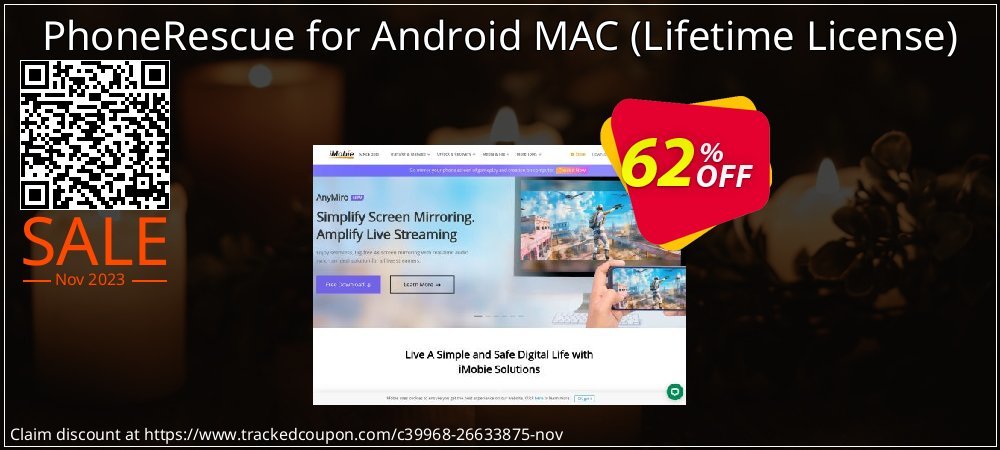 PhoneRescue for Android - Lifetime License  coupon on World Chocolate Day promotions