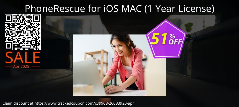 PhoneRescue for iOS MAC - 1 Year License  coupon on National Walking Day offering sales