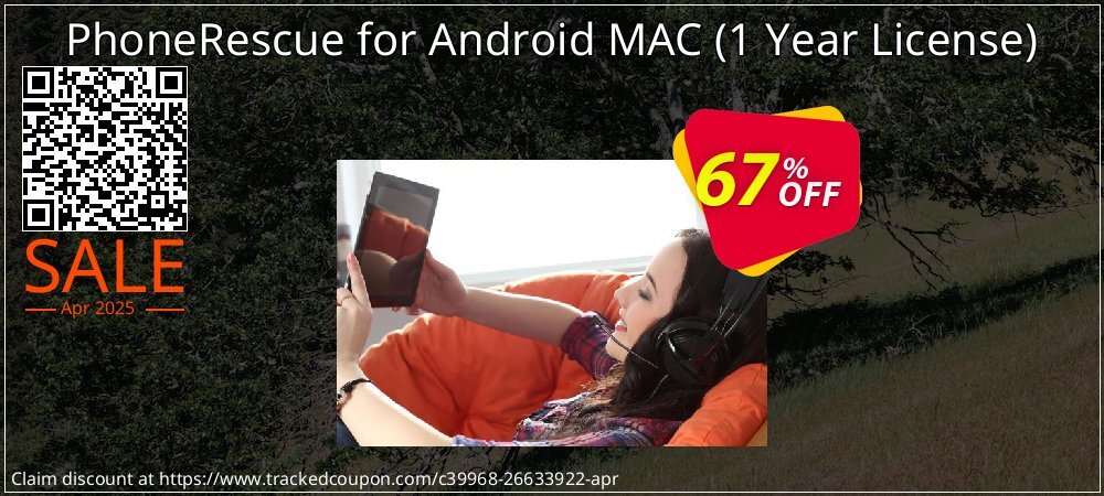 PhoneRescue for Android MAC - 1 Year License  coupon on Working Day promotions