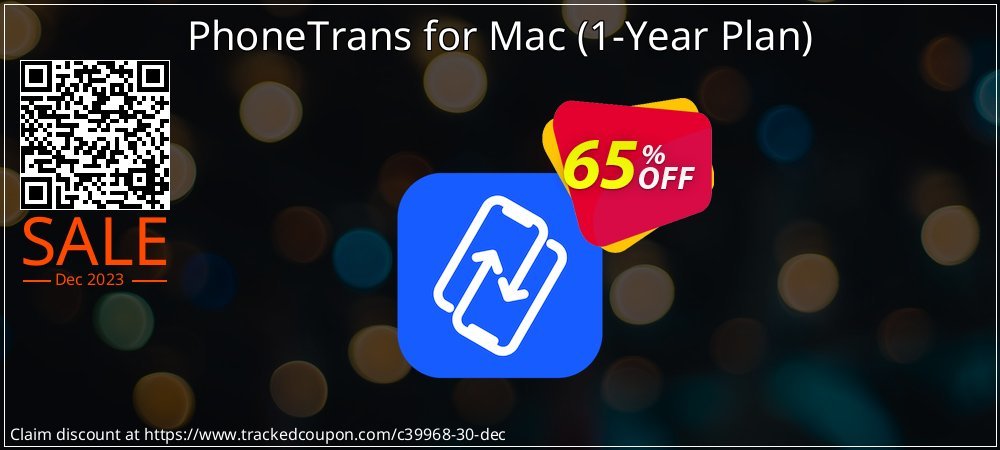 PhoneTrans for Mac - 1-Year Plan  coupon on New Year's Weekend deals