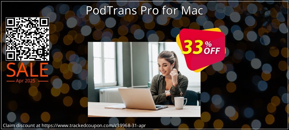 PodTrans Pro for Mac coupon on World Party Day offering sales