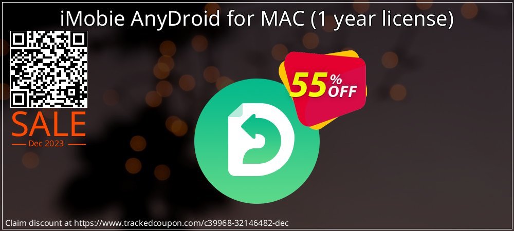 iMobie AnyDroid for MAC - 1 year license  coupon on April Fools' Day offering discount