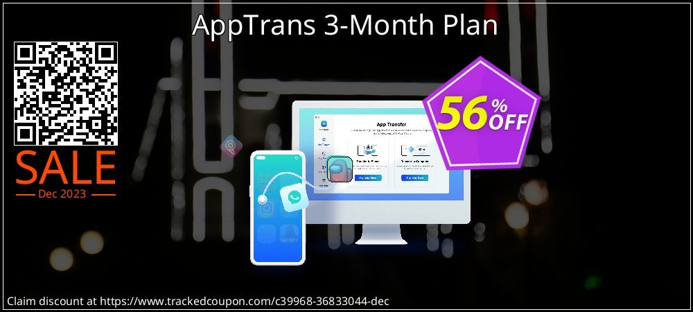 AppTrans 3-Month Plan coupon on Tell a Lie Day offering sales