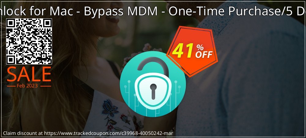 AnyUnlock for Mac - Bypass MDM - One-Time Purchase/5 Devices coupon on Working Day deals