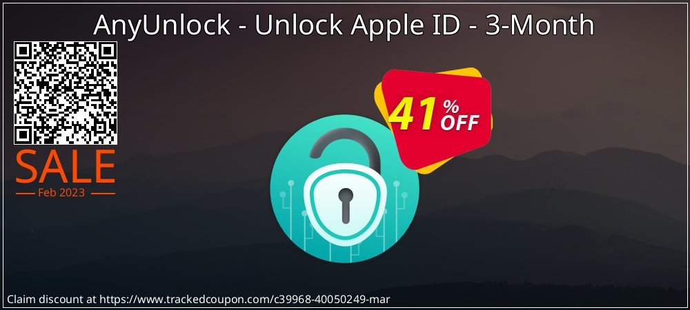 AnyUnlock - Unlock Apple ID - 3-Month coupon on Christmas & New Year super sale