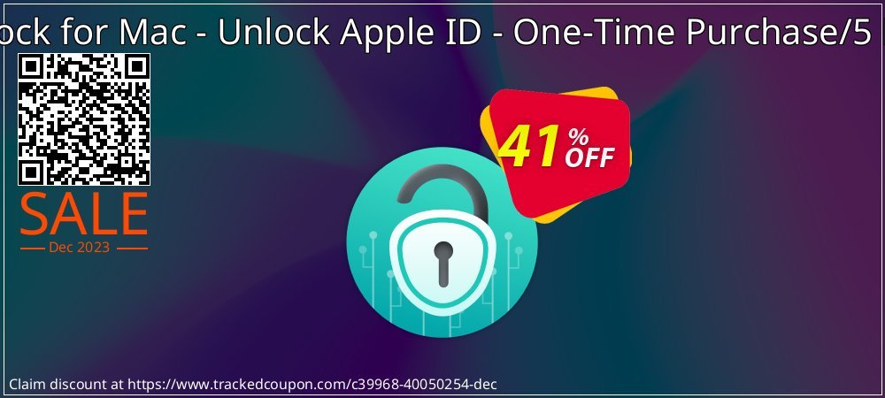 AnyUnlock for Mac - Unlock Apple ID - One-Time Purchase/5 Devices coupon on World Milk Day offering sales