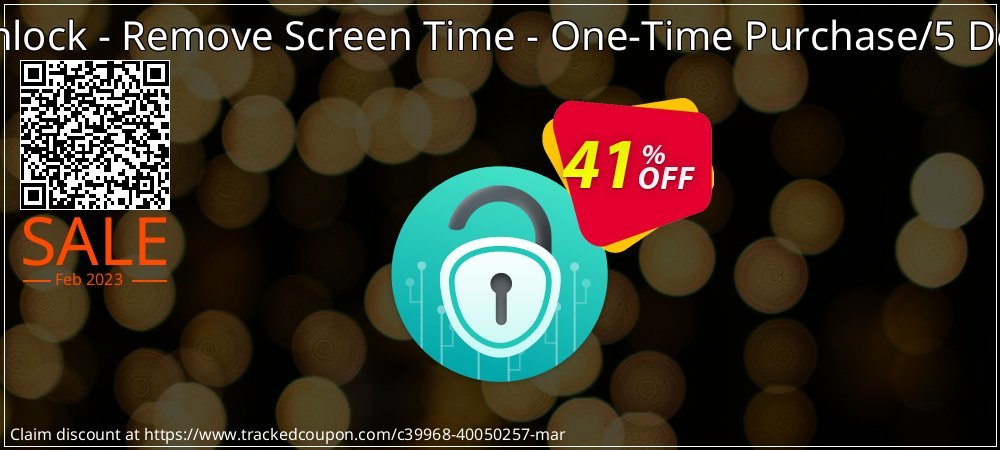 AnyUnlock - Remove Screen Time - One-Time Purchase/5 Devices coupon on Boxing Day offering sales