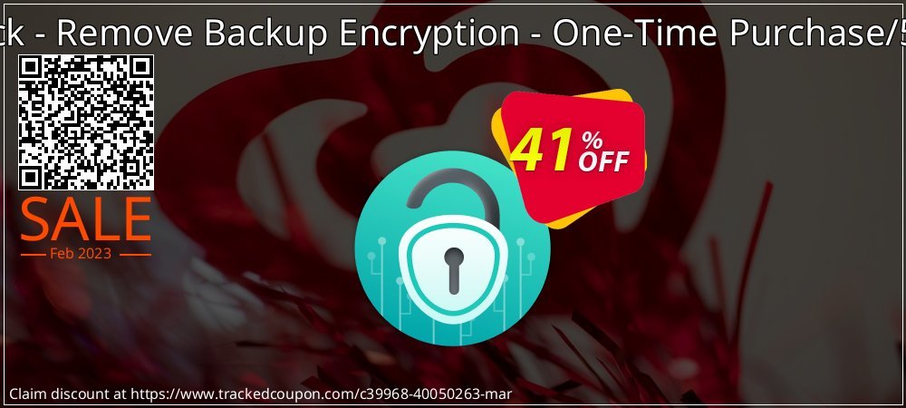 AnyUnlock - Remove Backup Encryption - One-Time Purchase/5 Devices coupon on Xmas Day offer