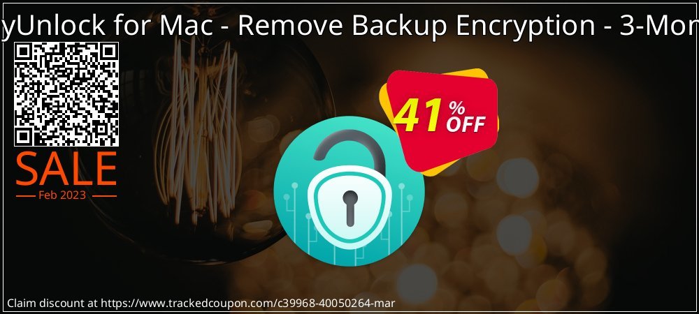 AnyUnlock for Mac - Remove Backup Encryption - 3-Month coupon on April Fools' Day discount