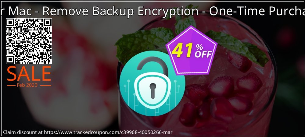 AnyUnlock for Mac - Remove Backup Encryption - One-Time Purchase/5 Devices coupon on World Party Day super sale