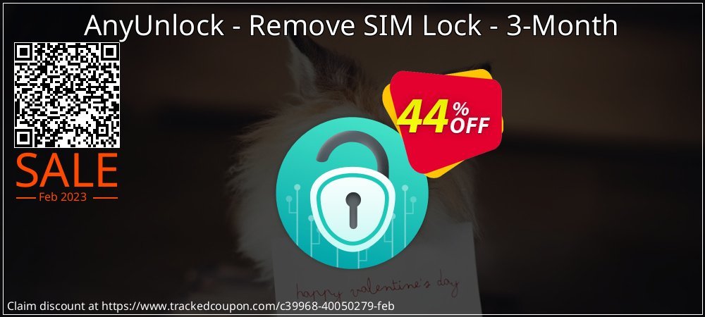 AnyUnlock - Remove SIM Lock - 3-Month coupon on World Password Day offer