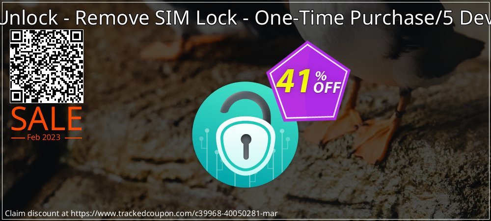 AnyUnlock - Remove SIM Lock - One-Time Purchase/5 Devices coupon on Christmas Card Day offer