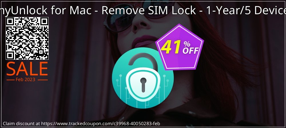 AnyUnlock for Mac - Remove SIM Lock - 1-Year/5 Devices coupon on Social Media Day discounts