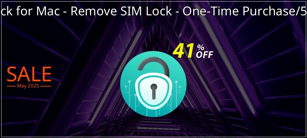 AnyUnlock for Mac - Remove SIM Lock - One-Time Purchase/5 Devices coupon on World Password Day discounts
