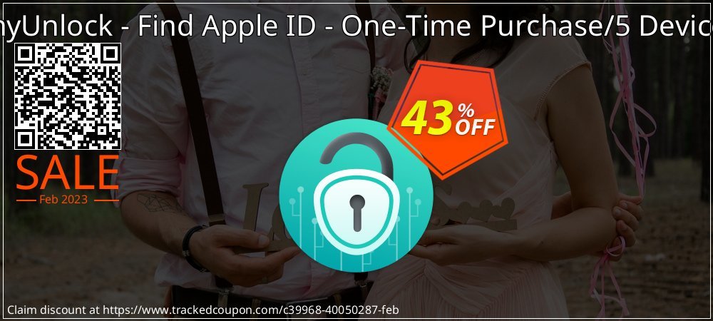 AnyUnlock - Find Apple ID - One-Time Purchase/5 Devices coupon on April Fools' Day sales