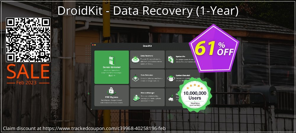 DroidKit - Data Recovery - 1-Year  coupon on National Loyalty Day deals