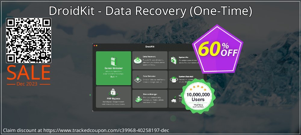 DroidKit - Data Recovery - One-Time  coupon on Chinese National Day discounts