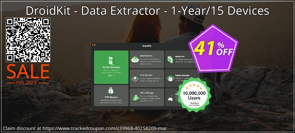 DroidKit - Data Extractor - 1-Year/15 Devices coupon on World Password Day offering sales