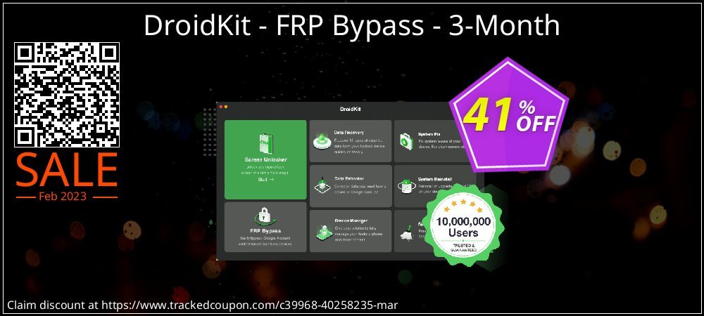 DroidKit - FRP Bypass - 3-Month coupon on Mother Day offering discount
