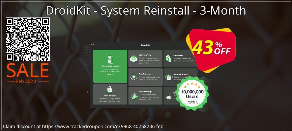 DroidKit - System Reinstall - 3-Month coupon on Christmas offering discount