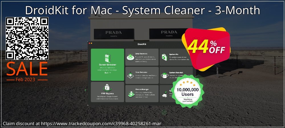DroidKit for Mac - System Cleaner - 3-Month coupon on National Loyalty Day discount