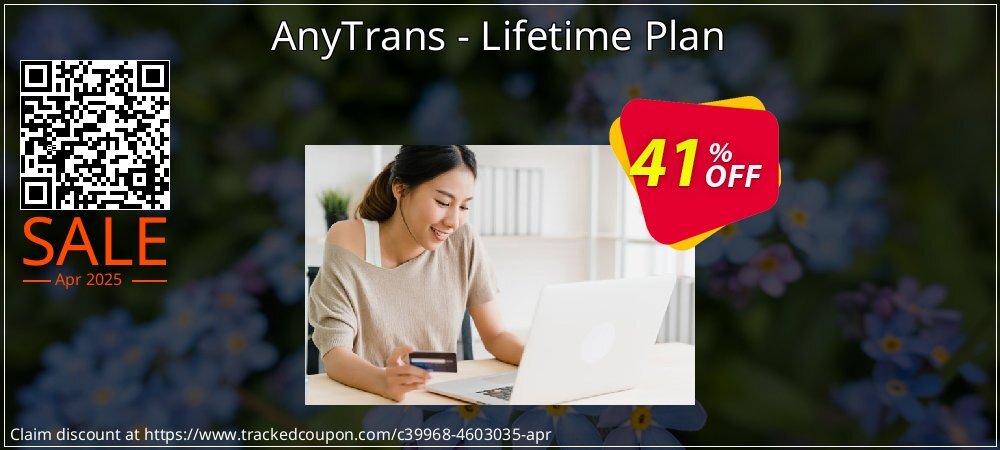 AnyTrans - Lifetime Plan coupon on National Walking Day offering discount