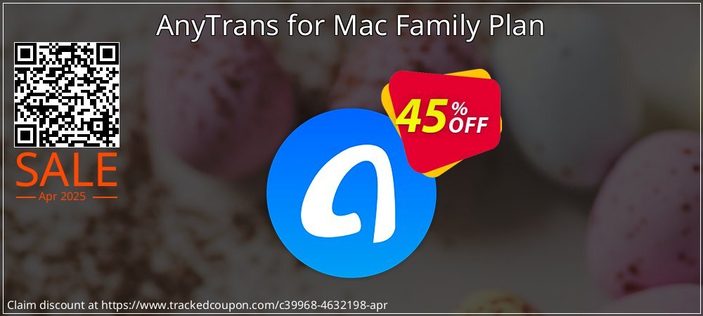 AnyTrans for Mac Family Plan coupon on Constitution Memorial Day promotions