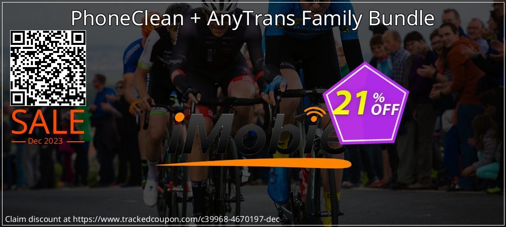 PhoneClean + AnyTrans Family Bundle coupon on April Fools' Day promotions