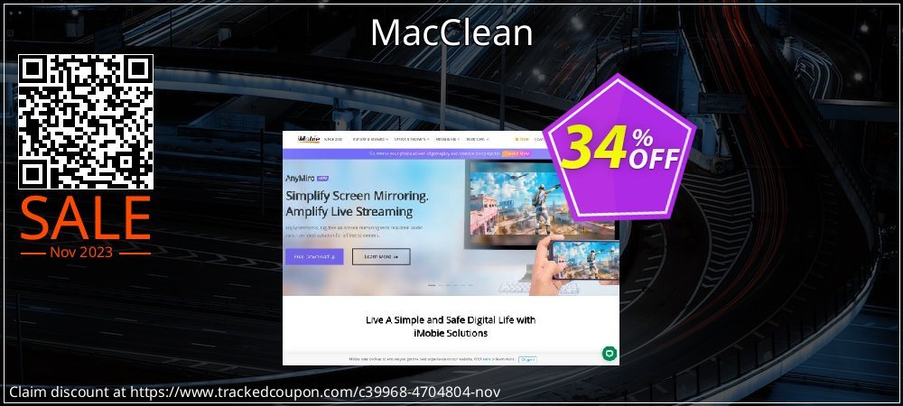 MacClean coupon on Valentine promotions