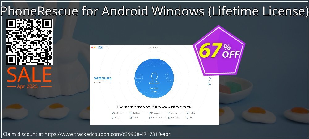 PhoneRescue for Android Windows - Lifetime License  coupon on Mother Day discounts