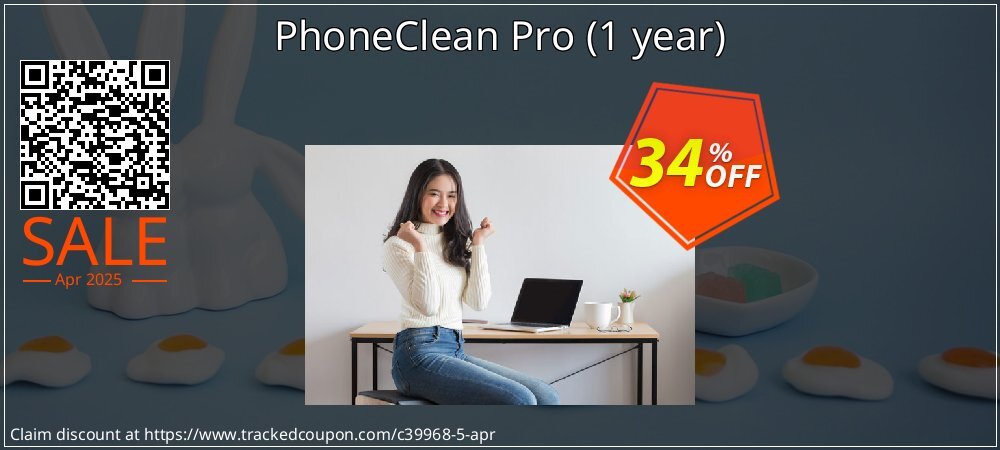 PhoneClean Pro - 1 year  coupon on Mother Day discounts