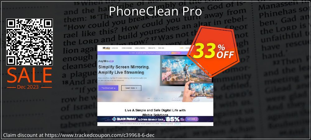 PhoneClean Pro coupon on Valentine Week offering sales